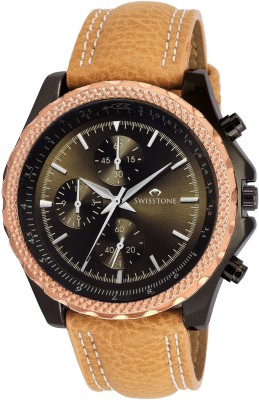Swisstone SW-G1002-TAN Analog Watch  - For Men   Watches  (Swisstone)