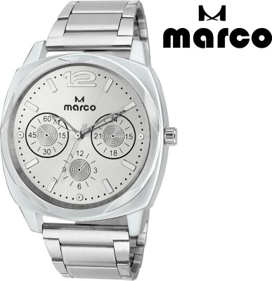 Marco elite mr-gr 2004-slv-ch Analog Watch  - For Men   Watches  (Marco)