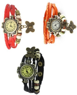 Felizo Butterfly Bracelet Fancy Analog Watch  - For Women   Watches  (Felizo)