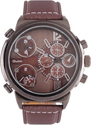 Oulm HP3299GUNBR Analog-Digital Watch  - For Men   Watches  (Oulm)