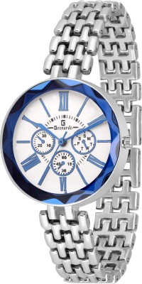 Geonardo GDWW01 Cosmopolitan White Dial Blue Sporty Chain Watch  - For Women   Watches  (Geonardo)
