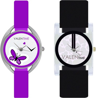 Valentime W07-2-6 New Designer Fancy Fashion Collection Girls Analog Watch  - For Women   Watches  (Valentime)