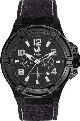 Hala Octo Force Date FBHA011BLK2 Analog Watch  - For Men   Watches  (Hala)