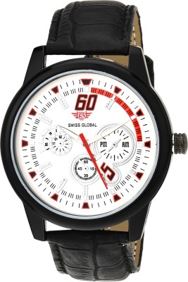 Swiss Global SG138 Chronograph Look Analog Watch  - For Men   Watches  (Swiss Global)