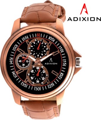 Adixion 9507WL01 New Brown Strap watch with Chronograph Pattern Watch  - For Men & Women   Watches  (Adixion)