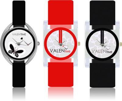 View Valentime W07-1-6-9 New Designer Fancy Fashion Collection Girls Watch  - For Women Wrist Watches Price Online(Valentime)