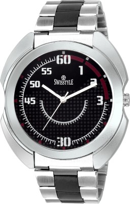 Swisstyle SS-GR797-BLK-CH Watch  - For Men   Watches  (Swisstyle)