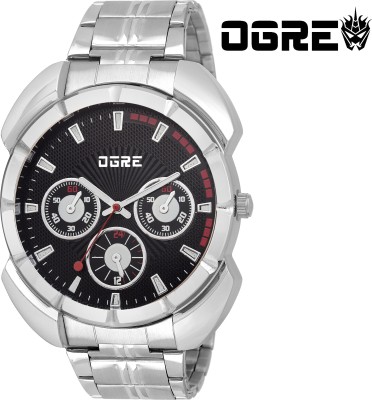Ogre GY-004 Black Analog Watch  - For Men   Watches  (Ogre)