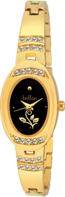 Britton BR-LR036-BLK-GLD Watch  - For Women   Watches  (Britton)