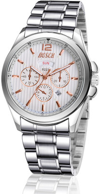 

BOSCK W1236SW Day Date Calendar Series Watch - For Men