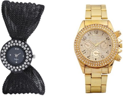 ReniSales Gold Black Watch  - For Men & Women   Watches  (ReniSales)