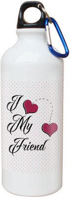 

SKY TRENDS Opaque Series 600 ml Water Bottle(Set of 1, White)