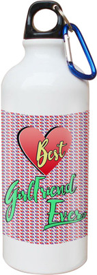 

SKY TRENDS Opaque Series 600 ml Water Bottle(Set of 1, White)