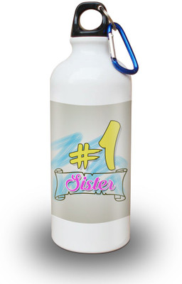 

SKY TRENDS White Sipper 600 ml Water Bottle(Set of 1, White)