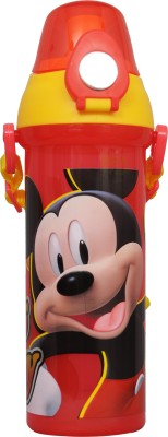 DISNEY Mickey 500 ml Water Bottle(Set of 1, Orange, Yellow)