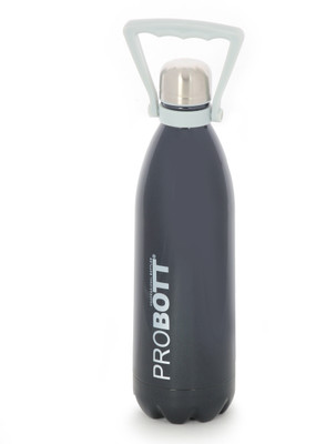 

PROBOTT Sports 1000 ml Water Bottle(Set of 1, Black)