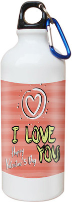 

SKY TRENDS Opaque Series 600 ml Water Bottle(Set of 1, White)