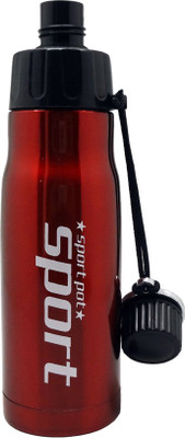 

Tuelip Fitness Water 600 ml Sipper(Pack of 1, Red)