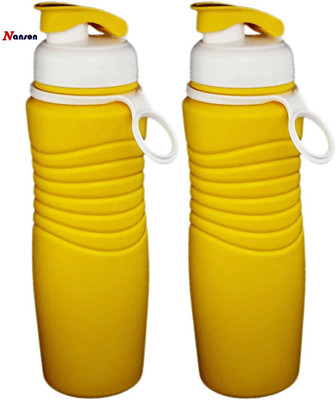 

Nanson Nansonware 1000 ml Water Bottles(Set of 2, Yellow)