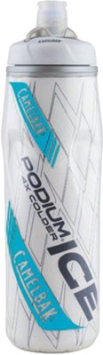 

CamelBak Podium Ice Bottle 0.6L -Electric Blue 600 ml Sipper(Pack of 1, Grey)
