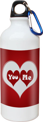 

SKY TRENDS Opaque Series 600 ml Water Bottle(Set of 1, White)