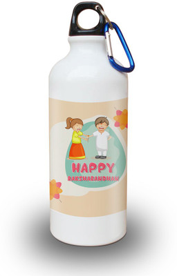 

SKY TRENDS White Sipper 600 ml Water Bottle(Set of 1, White)
