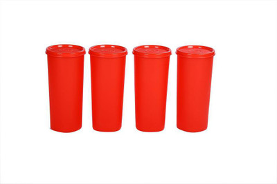 

Signoraware Jumbo Tumbler 500 ml Water Bottles(Set of 4, Red)