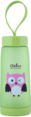 

Brio Bright Clibe - Owl - Life Is beautiful - DB - 1126, Unbreakable, Green 500 ml Water Bottle(Set of 1, Green)