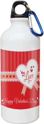 

SKY TRENDS Opaque Series 600 ml Water Bottle(Set of 1, White)