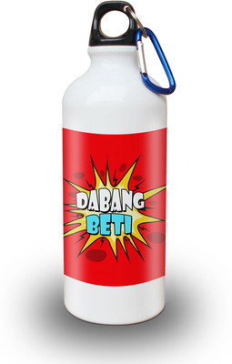 

Sky Trends Gift Dabang Beti Gifts For Daughter 600 ml Water Bottle(Set of 1, White)