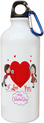 

SKY TRENDS Opaque Series 600 ml Water Bottle(Set of 1, White)