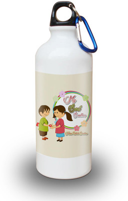 

SKY TRENDS White Sipper 600 ml Water Bottle(Set of 1, White)