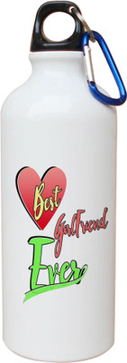 

SKY TRENDS Opaque Series 600 ml Water Bottle(Set of 1, White)