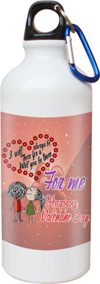 

SKY TRENDS Opaque Series 600 ml Water Bottle(Set of 1, White)