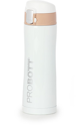 

PROBOTT Sports 500 ml Water Bottle(Set of 1, White)