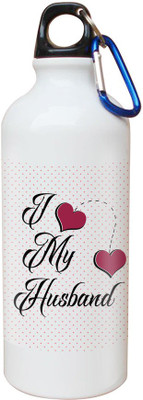 

SKY TRENDS Opaque Series 600 ml Water Bottle(Set of 1, White)
