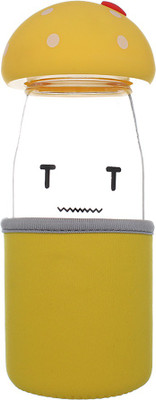 

Goldendays B011 400 ml Water Bottle(Set of 1, Yellow)