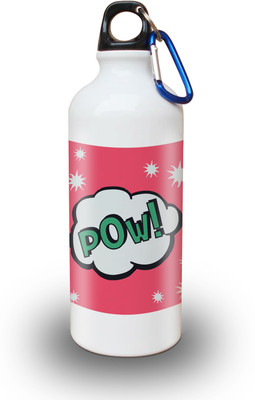 

Sky Trends Gift Pow With Star Gifts For Friend 600 ml Water Bottle(Set of 1, White)