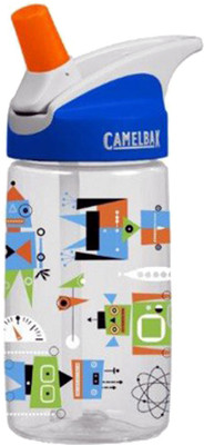 

CamelBak Eddy Kids Bottle 0.4L - Atomic Robots 400 ml Sipper(Pack of 1, Multicolor)