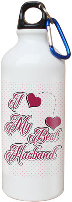 

SKY TRENDS Opaque Series 600 ml Water Bottle(Set of 1, White)
