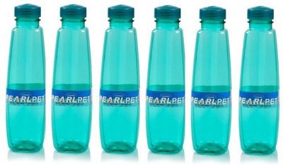 

Pearlpet Supreme 1000 ml Water Bottles(Set of 6, Dark Blue)