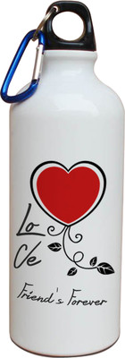 63% OFF on TIED RIBBONS Friend's forever Printed 600 ml Water Bottle(Set of 1, White) 63% OFF on TIED RIBBONS Friend's forever Printed 600 ml Water Bottle(Set of 1, White)