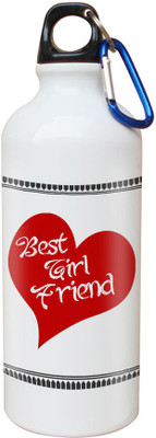 

SKY TRENDS Opaque Series 600 ml Water Bottle(Set of 1, White)