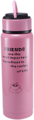 

Saamarth Impex Opaque 350 ml Water Bottle(Set of 1, Pink)