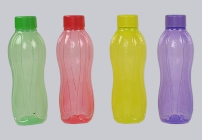 TUPPERWARE Round Bottle 500 ml Bottle(Pack of 2, Purple, Green, Plastic) TUPPERWARE Round Bottle 500 ml Bottle(Pack of 2, Purple, Green, Plastic)