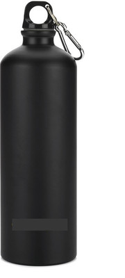 

Gift Studio Matte Finish 750 ml Water Bottle(Set of 1, Black)