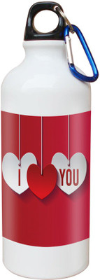 

SKY TRENDS Opaque Series 600 ml Water Bottle(Set of 1, White)
