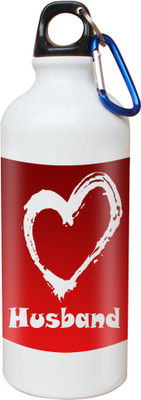 

SKY TRENDS Opaque Series 600 ml Water Bottle(Set of 1, White)