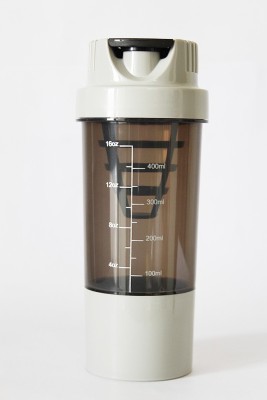 Laps of Luxury Durable Plastic Series 500 ml Water Bottle(Set of 1, Multicolor)
