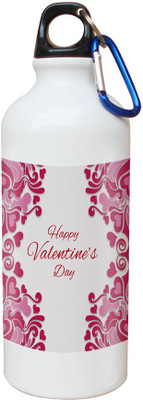 

SKY TRENDS Opaque Series 600 ml Water Bottle(Set of 1, White)